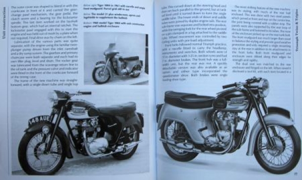 Bacon "Triumph Twins & Triples" Triumph Motorbike-History 1995 (6994)